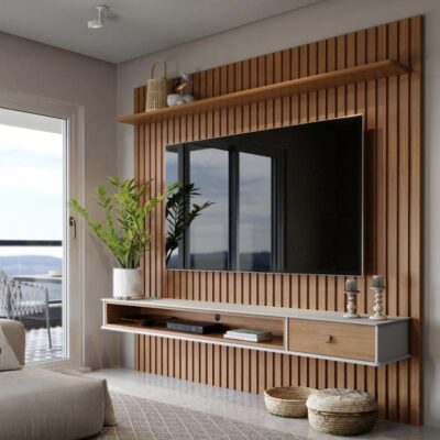 Custom entertainment center installation Westlake Florida